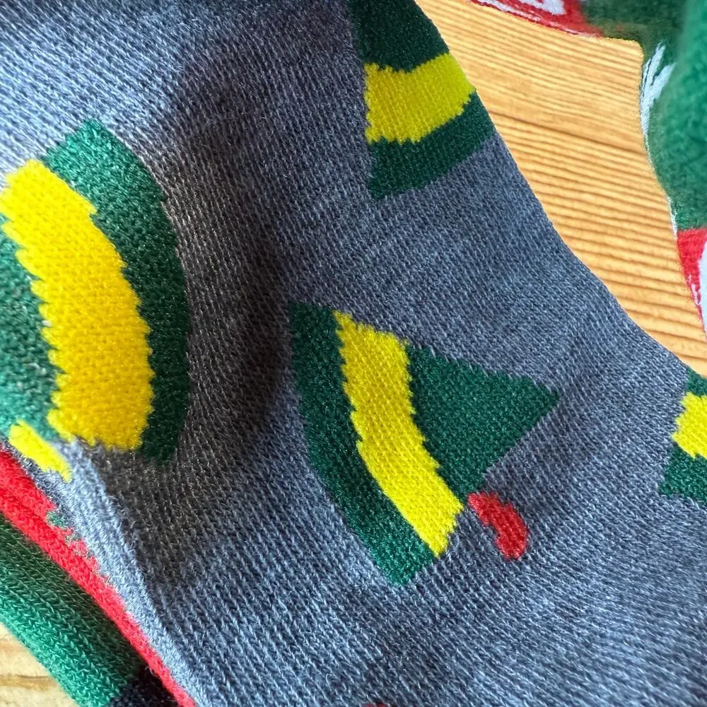NWT Elf the Movie Christmas No Show Socks New Adult Socks Size 4 -10 New Gift